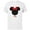 White, variant on Disney Minnie Mouse Tía Aunt Red Bow Family Día de la Madre - Short Sleeve Cotton T-Shirt for Adults - Customized-White