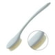 thumbnail image 3 of Bewildely Cepillos para el cuerpo del baño Cepillos de cerdas de nailon para baño de mango largo Masajeador exfoliante Herramienta de ducha de Suministros de limpieza para el hogar gris Bewildely HA1490-02B, 3 of 6