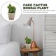 thumbnail image 3 of Mini planta de cactus artificial en maceta, decoración interior creativa, pequeña flor de simulación, 3 of 5