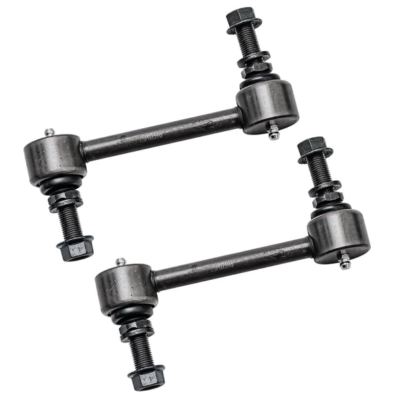 Detroit Axle - 2 Rear Sway Bars for 2001-2007 Toyota Sequoia 2002 2003 2004 2005 2006 Stabilizer Sway Bar Link Driver and Passenger Side Replacement