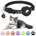 thumbnail image 1 of Collar para gatos Simket Airtag Breakaway con campana para gatos niñas y niños, 1 of 7