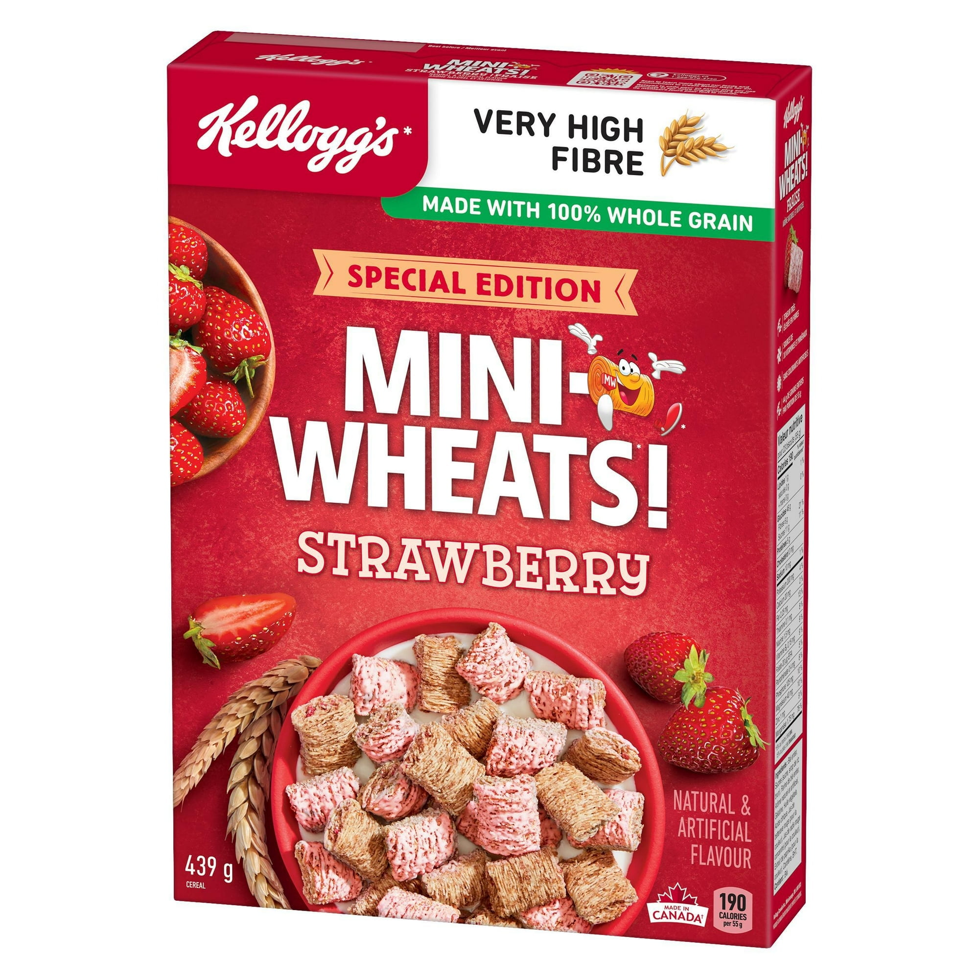Mini-Wheats* Strawberry Flavour Cereal 439 g