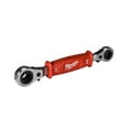 thumbnail image 2 of Milwaukee 48-22-9212 Lineman's 4-in-1 Insulated Ratcheting Box Wrench, 2 of 7