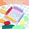 thumbnail image 3 of 20 Pcs Knit Blocker Pins Combs, Color Knit Blockers Combs for Blocking, Rainbow Knitting Blockers Pins for Blocking Mats, 3 of 6