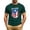 Dark Green, variant on Men American Flag Print Short Sleeve T-Shirt, Casual Graphic Tee for Summer Spring Autumn Holiday Daily Wear(Blue,XL)
