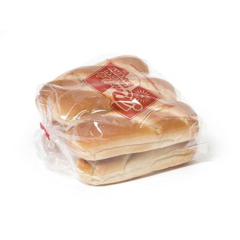 Rotellas Italian Bakery 7 inch Cosmic Hot Dog Bun, 6 count 9 per