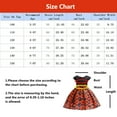 thumbnail image 4 of Girls Pumpkin Halloween Dress Costume Short Sleeves Princess Birthday Party Dress, 4 of 7