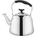 thumbnail image 1 of 2 Liters Stainless Steel Tea Kettle With Strainer, Teapot With Handle, 1 of 5