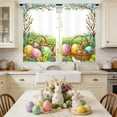 thumbnail image 4 of Cheapark Easter Themed Kitchen Sink Divider Curtain Cabinet Dustproof Curtain Festive Decor For Kitchen Home And Spring Holiday Interior, 4 of 5