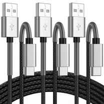 Type C Android Fast Charger Cord 6FT,3Pack Type C Charger Nylon Braided Cable Fast Charging USB A to C Cable Compatible for Samsung Galaxy S22/S22 Ultra/S22 Plus/S21/S21Ultra/Note