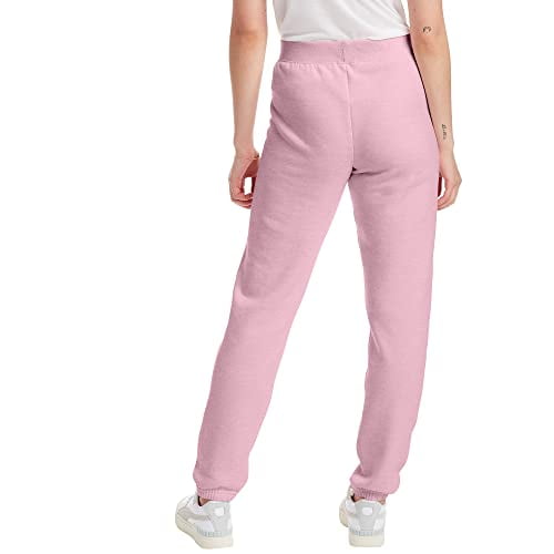 Hanes Women`s ComfortSoft EcoSmart Sweatpants, M, Pale Pink
