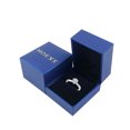 thumbnail image 2 of Fiudx Anillo de Compromiso, Elegante Banda Bañada En Cobre, Lujoso Anillo con Acabado En Rodio, Impresionante Anillo con Circonita, Regalo de Boda, Regalo para Novia, para Ocasiones Especiales, Hermo, 2 of 7