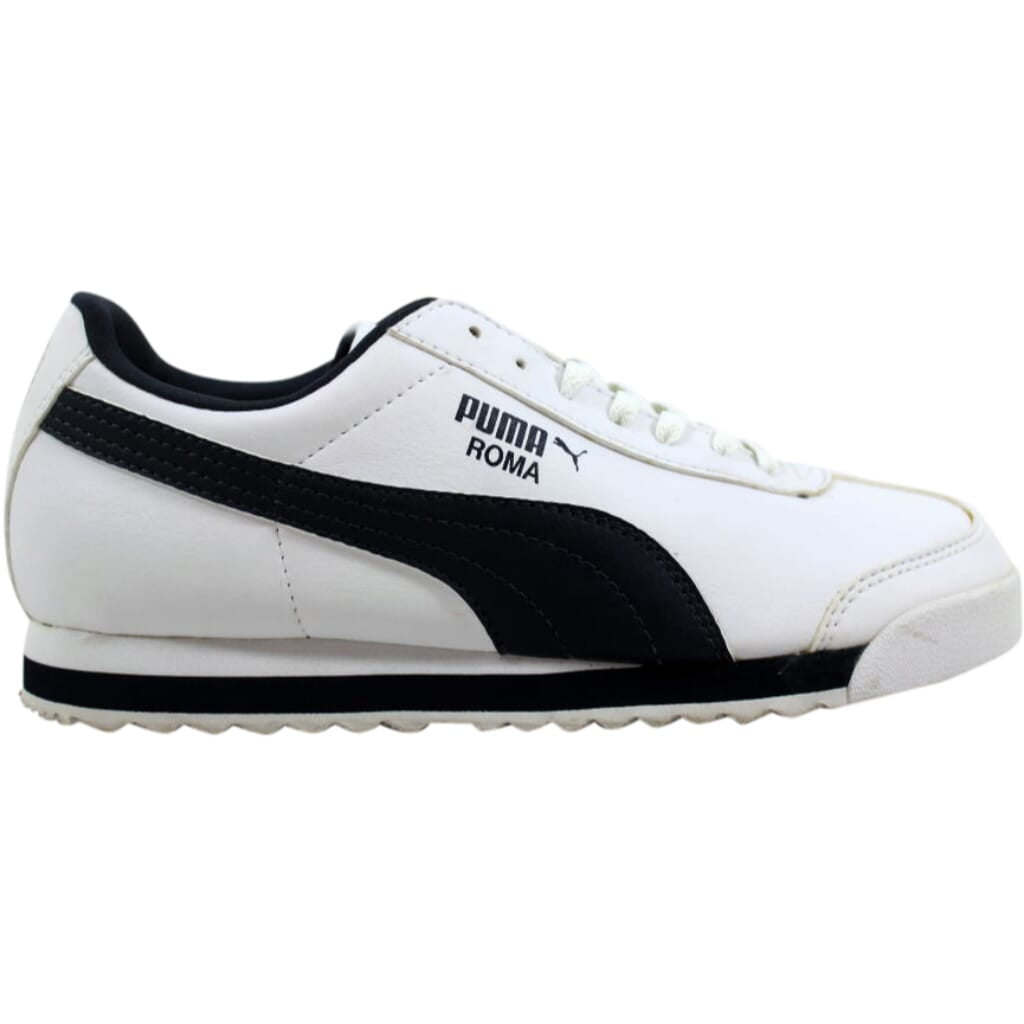 Puma Roma Basic Jr White/New Navy 