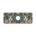 thumbnail image 7 of Yayeee Faucet Mat for Kitchen Sink 14.7" Diatomite Long Splash Guard Pad, Flowers Cat, 7 of 7
