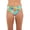Tropi-flage Blue, variant on womens Swim Pant, 8