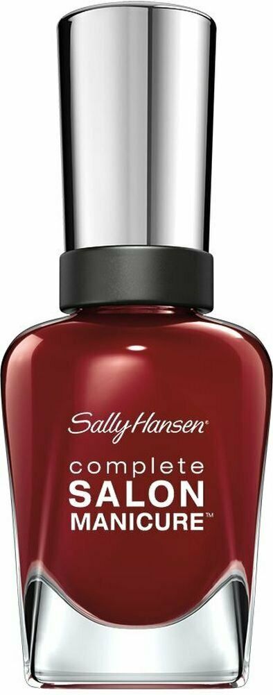 Sally Hansen Complete Salon Manicure Nail Polish, Red Zin - image 2 of 2