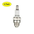 thumbnail image 1 of Unique Bargains BPM6A Spark Plug for Generator Lawnmower Tractor Go Kart Mini Bike, 4pcs, 1 of 4