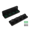 thumbnail image 3 of DYNWAVECA Billiard Pool Cue Rack Wooden Stand Storage Cue Rest for Hotel Game Room Bar black, 3 of 10