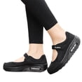 thumbnail image 1 of Zapatos Ortopédicos Ligeros Likrtyny para Mujer Cómodos Interiores y Exteriores negro 40, 1 of 9