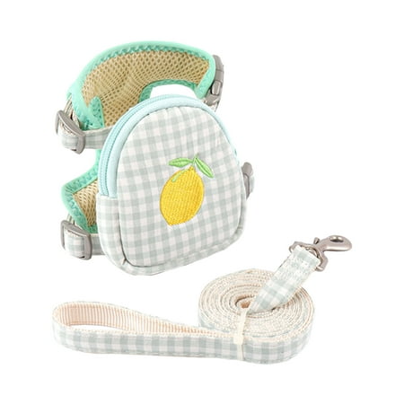 BOOYOU Dog Backpack Harness Dog Hiking Backpack Puppy Small Dog Saddle Bag Back Pack
