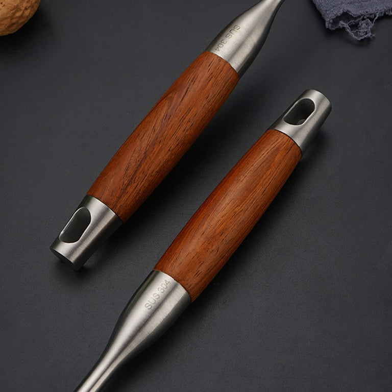 Spatula & Ladle Wok Tool Set, 14.2-15 inches wok utensils, Stainless Steel  wok spatula