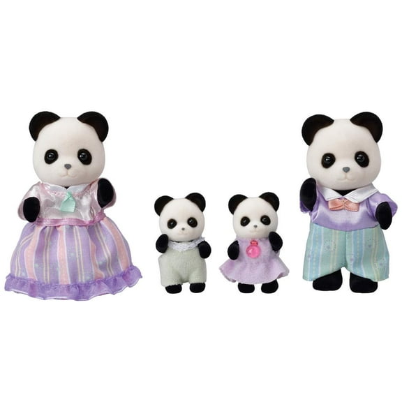 Sylvanian Families Pookie Panda Family 5529