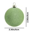 thumbnail image 3 of Adornos de bolas navideñas para árbol Adornos de bolas flocadas para árbol de Navidad Decoraciones de bolas navideñas para pared de árbol de Navidad, 3 of 5