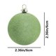 thumbnail image 3 of Adornos de bolas de Navidad, decoración navideña, colgante de bolas de flocado, decoraciones de bolas de Navidad para pared de árbol de Navidad y chimenea, 3 of 5