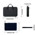 thumbnail image 2 of MesaSe Mouthpiece Kit Storage Bag With Hand Rope Abrasion-Resistant Clarinet Pouch Cloth Zipper Handbag Case  Accessory, 2 of 6