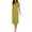 Green, variant on ClodeEU Women's Spaghetti Strap Sleeveless Midi Dress,Casual A-Line Slip Dress Black,Women's Plus L