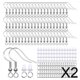thumbnail image 1 of Ganchos para hacer aretes,Suministros para hacer joyas de aretes Poste para aretes,Alfileres para aretes Respaldos de aretes Hallazgos DIY Charms,Tornillo para aretes con ganchos para aretes, 1 of 7