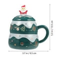 thumbnail image 2 of 1 Set Christmas Coffee Mug Ceramic Santa Tea Cups Ceramic Mug for Daily Use, 2 of 6