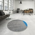 thumbnail image 3 of Ahgly Company Indoor Rectangle Patterned Iron Gray Novelty Area Rugs, 2' x 3', 3 of 6
