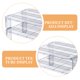 thumbnail image 3 of OUNONA 2Ud Repisa Organizador Para Cocina Y Refrigerador Transparente Y Resistente, 3 of 8