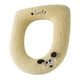 thumbnail image 2 of Asiento de inodoro para decoración del hogar, grueso y con asa, para invierno, lavable, de punto, para baño, 2 of 6