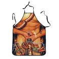 thumbnail image 1 of Fun Aprons Muscular Male Sexys Women Pattern Aprons Adjustable Kitchen Baking, 1 of 2