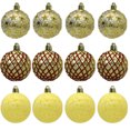 thumbnail image 2 of Xihbxyly Bolas Navideñas Decorativas de 8 Cm, de Plástico Resistente, Fáciles de Colgar, Ideales para Decorar El Hogar, Tiendas y Hoteles, Ideales para Celebraciones Navideñas., 2 of 5