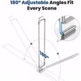 thumbnail image 4 of relayinert RV Bar Storage Rod Toiletry Storage Adjustable Shelves Bar Accessories, 4 of 6