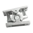 thumbnail image 1 of Hasp Lock Release Clamp With Spring Loaded Double Rollers Catch Drawers Easy Lock Roller Catch Stainless Steel Doors Drawers, 1 of 7