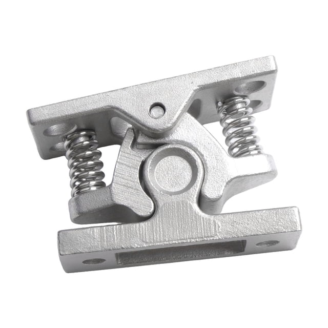 Hasp Lock Release Clamp With Spring Loaded Double Rollers Catch Drawers Easy Lock Roller Catch Stainless Steel Doors Drawers