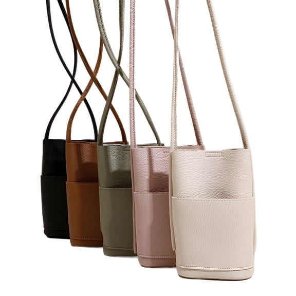 GASTROPOD Small Cell Phone Crossbody Shoulder Bag, Women Waterproof Pu Leather Carrying Phone Holder Purse