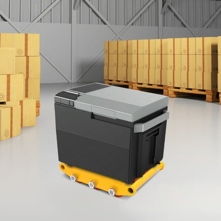 15T/33000LB Machine Mover Roller Machinery Moving Skate Heavy Duty Cargo Trolley