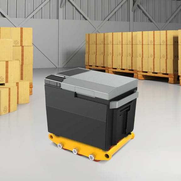 15T/33000LB Machine Mover Roller Machinery Moving Skate Heavy Duty Cargo Trolley