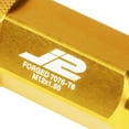 thumbnail image 3 of J2 Engineering LN-T7-028-15-GD J2 Engineering 7075 -T6 Forged Aluminum M12X1.5 20Pcs 60mm Height Open -End Lug Nut Set w/Adapter Key (Gold), 3 of 6