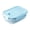 M, variant on Rectangular Glass Airtight Food Storage Container, Vent Lock Leak Proof Meal Prep Box, Portable Refrigerator Fresh-Keeping Container For Daily Commute Lunch Household Ingredient Storage