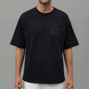 Men's 100% Cotton Short Sleeve Crewneck Graphic T-Shirt, Soft Breathable Moisture Wicking Casual Basic