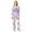 Women, variant on Festival Halloween Family Matching Pajamas Set Ghost Pumpkin Print Long Sleeve Top and Pants Holiday Loungewear for All Age