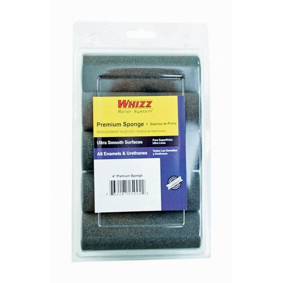 Whizz 25002 4 in. Premium Sponge Roller- 10 Pack