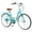 Blue+Green, variant on Road Bikes, 7 Speed, Steel Frame, Multiple Colors 24 Inch Ladies Bicycle, Beige Mountain Bikes,Steel Bicycles, Fitness & Sports Outdoor Bikes