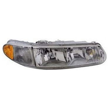 Left Driver Side Headlight Assembly - Compatible with 1997 - 2004 Buick Regal 1998 1999 2000 2001 2002 2003
